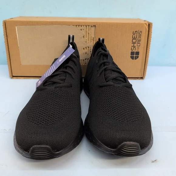 Shoes For Crews Everlight Water Resistant Men's Work Shoes US 14 Black